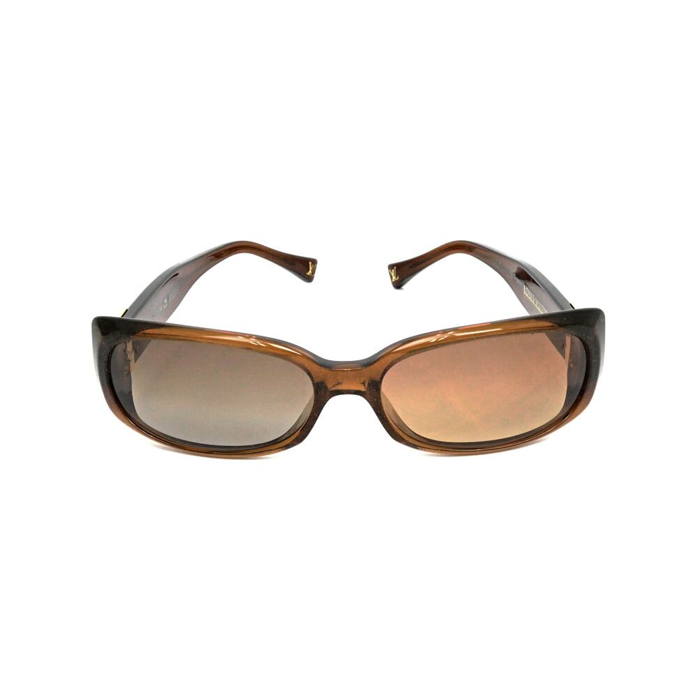 Louis Vuitton Sunglasses Spson GM Brown Gold Lame Eyewear