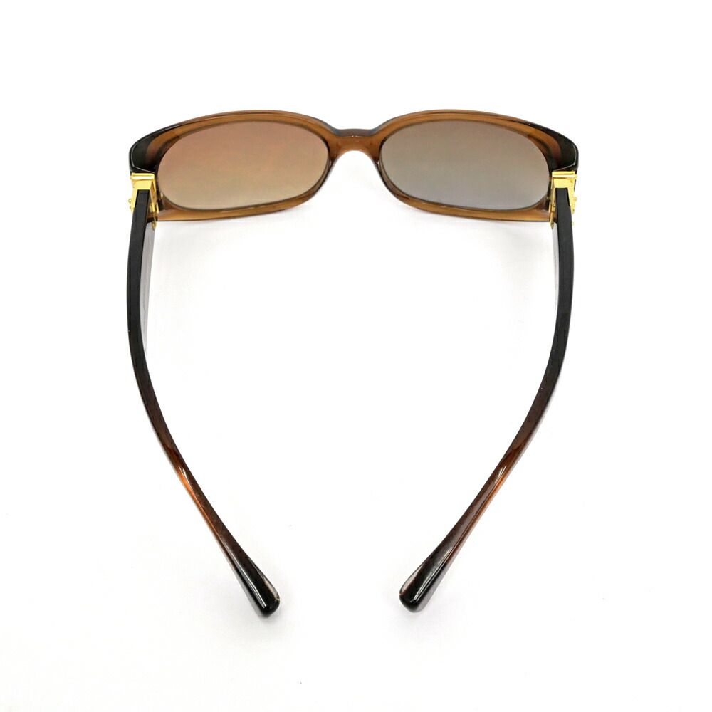 Louis Vuitton Sunglasses Spson GM Brown Gold Lame Eyewear — view 2