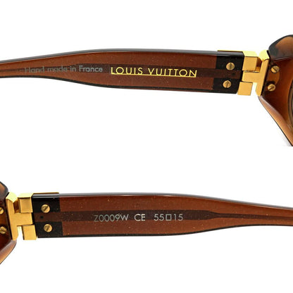 Louis Vuitton Sunglasses Spson GM Brown Gold Lame Eyewear — view 7