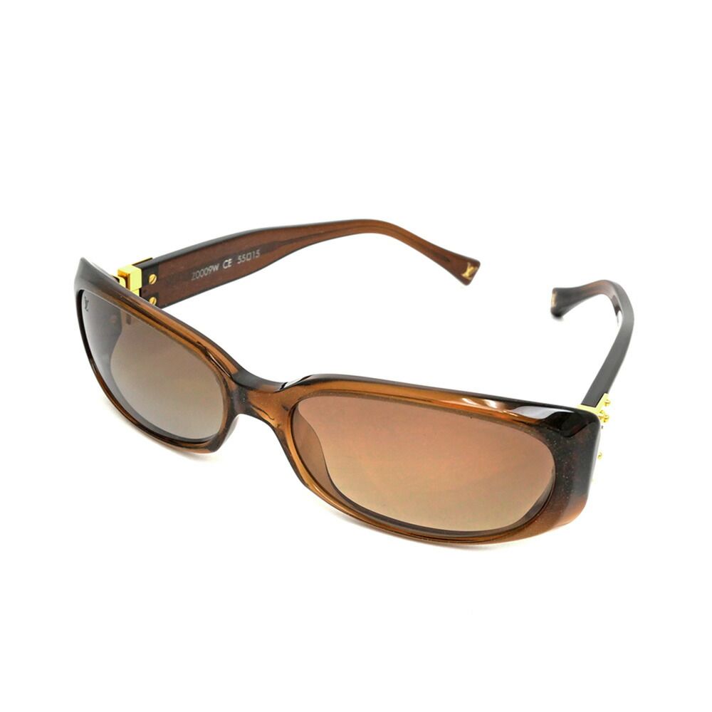 Louis Vuitton Sunglasses Spson GM Brown Gold Lame Eyewear — view 4