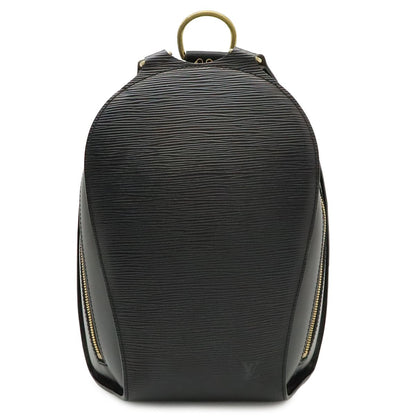 Louis Vuitton Epi Mabillon Backpack Shoulder Bag Leather Noir Black