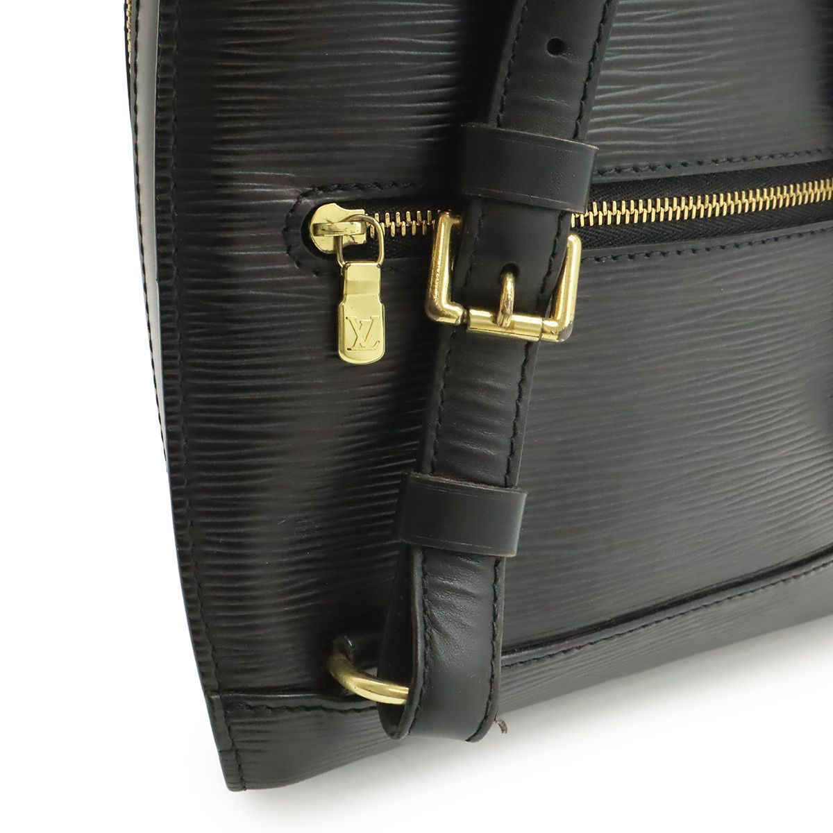 Louis Vuitton Epi Mabillon Backpack Shoulder Bag Leather Noir Black — view 6