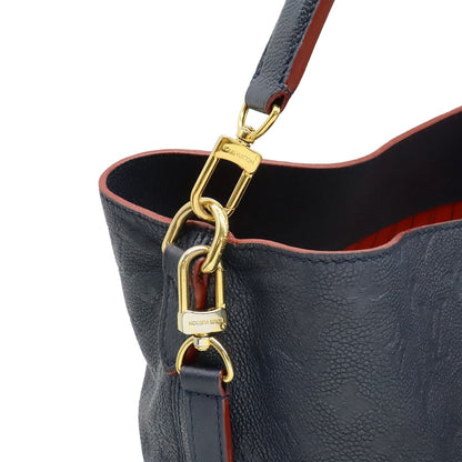 Louis Vuitton Monogram Empreinte Merri Shoulder Bag Marine Rouge — view 7