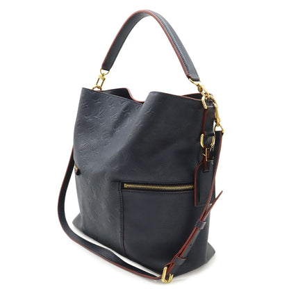 Louis Vuitton Monogram Empreinte Merri Shoulder Bag Marine Rouge — view 2