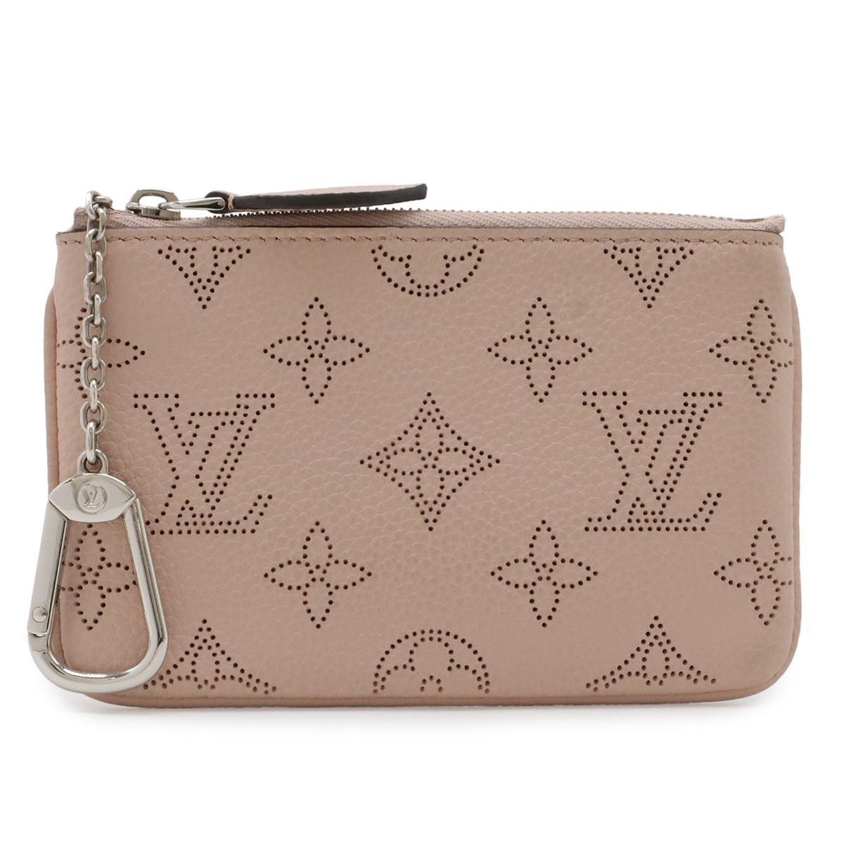 Louis Vuitton Monogram Mahina Pochette Cles Coin Purse Magnolia Pink