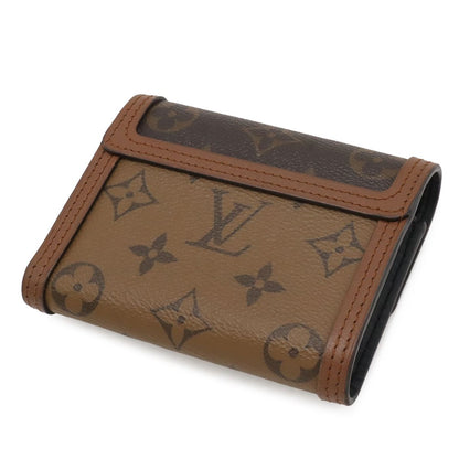Louis Vuitton Monogram Reverse Portefeuille de Fine Compact Trifold Wallet — view 2