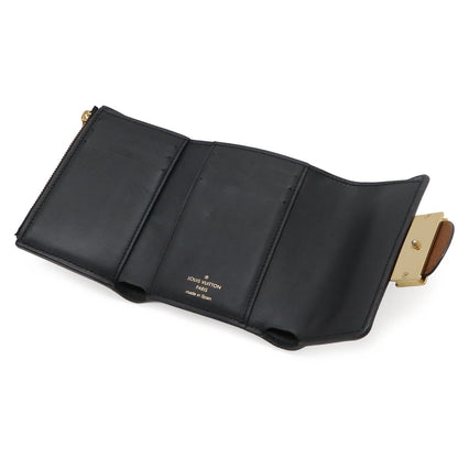 Louis Vuitton Monogram Reverse Portefeuille de Fine Compact Trifold Wallet — view 6