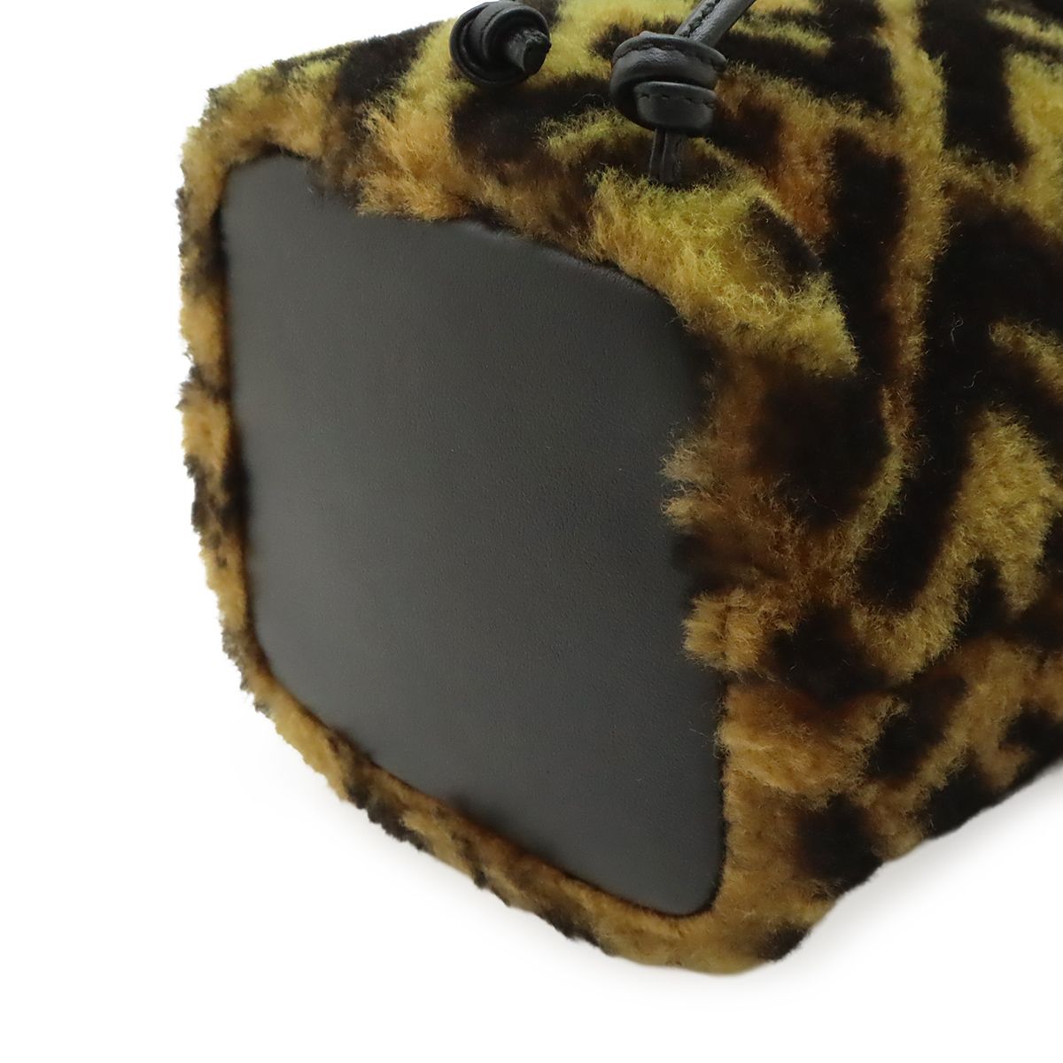 Fendi Mon Trésor Zucca Mini Bucket Bag Brown — view 3