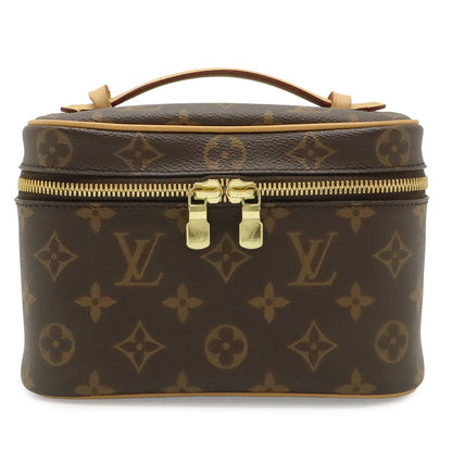 Louis Vuitton Monogram Nice Mini Cosmetic Pouch Makeup Case Travel Multi