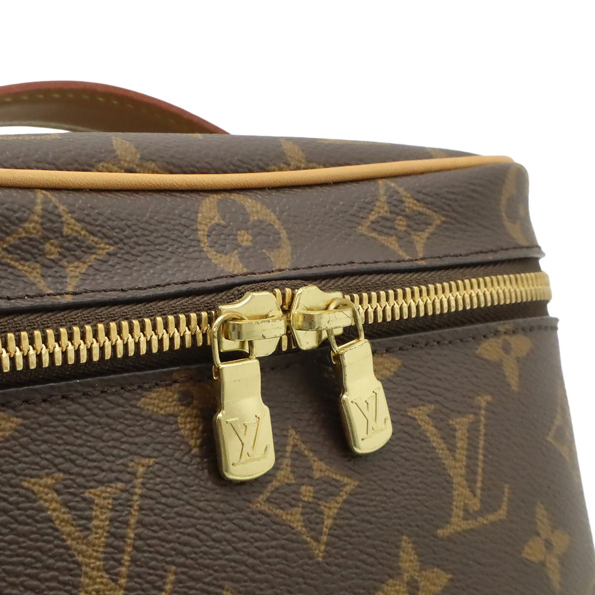 Louis Vuitton Monogram Nice Mini Cosmetic Pouch Makeup Case Travel Multi — view 7