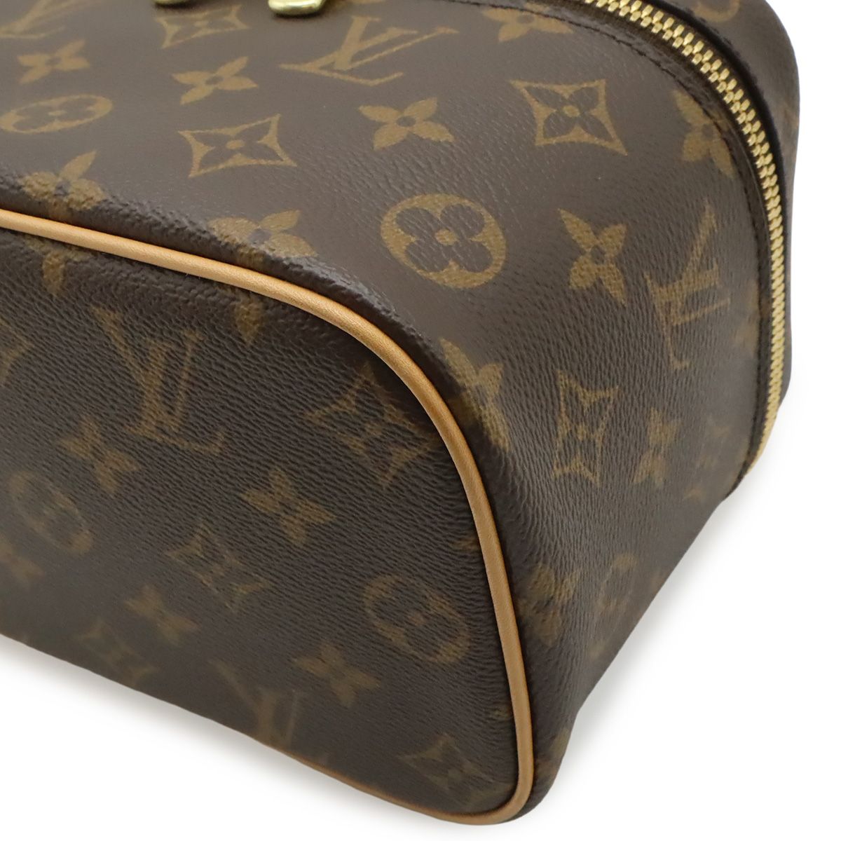 Louis Vuitton Monogram Nice Mini Cosmetic Pouch Makeup Case Travel Multi — view 3