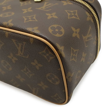 Louis Vuitton Monogram Nice Mini Cosmetic Pouch Makeup Case Travel Multi — view 3