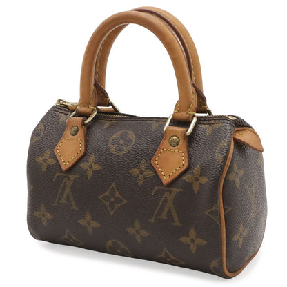 Louis Vuitton Monogram Mini Speedy Mini Bag Pouch Case — view 2