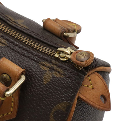 Louis Vuitton Monogram Mini Speedy Mini Bag Pouch Case — view 4