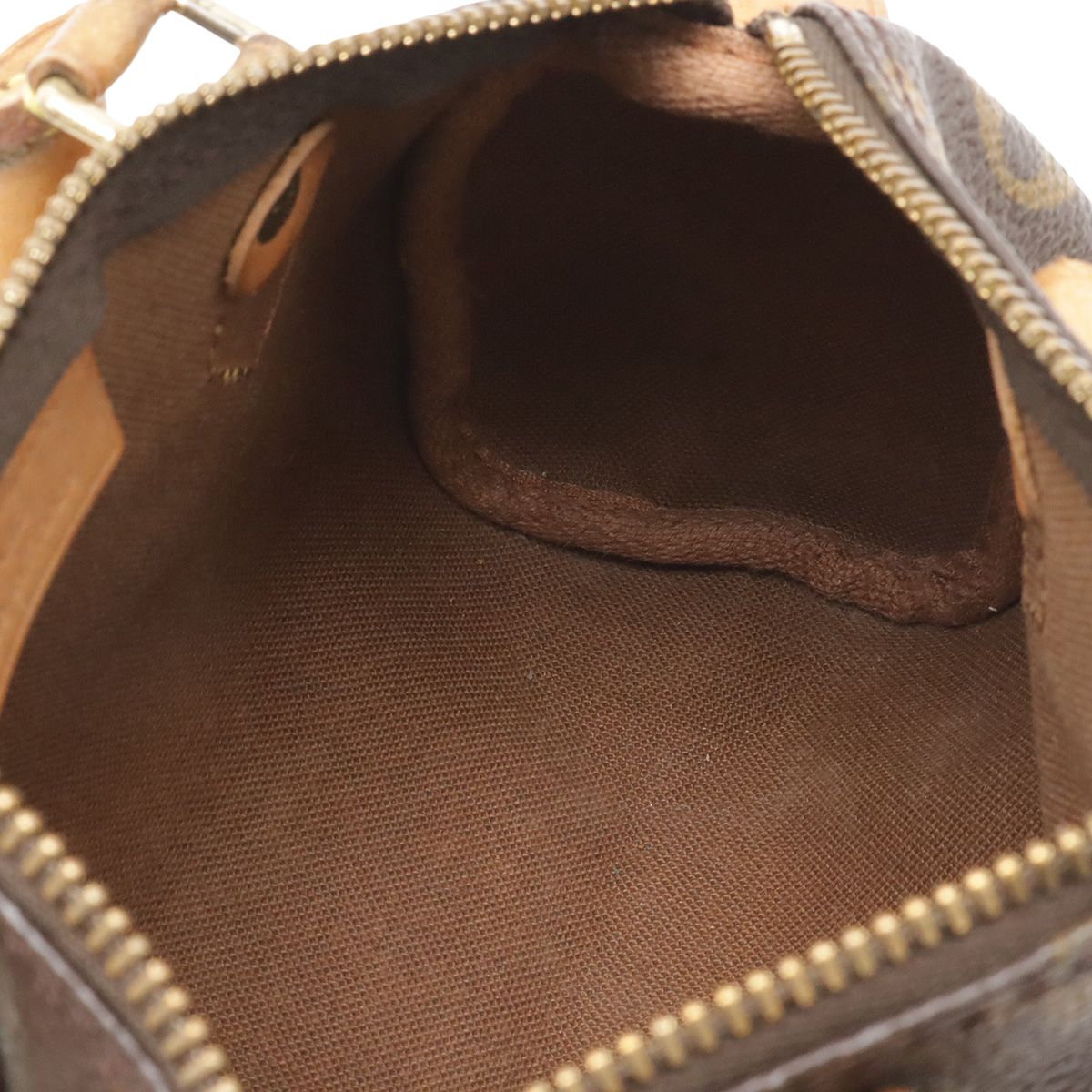 Louis Vuitton Monogram Mini Speedy Mini Bag Pouch Case — view 6