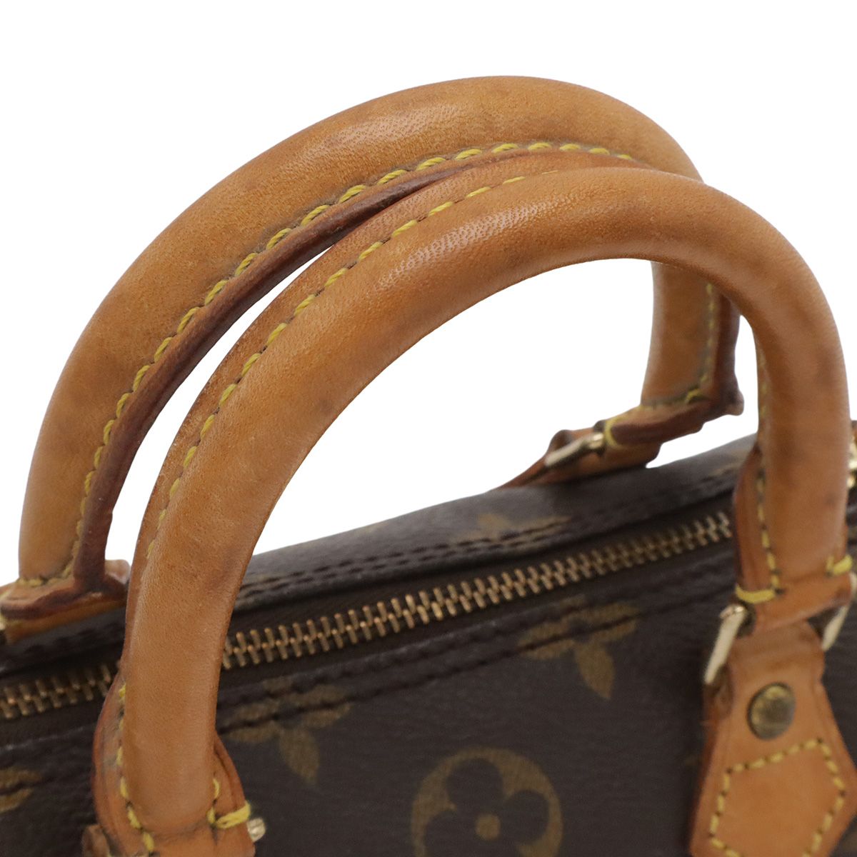 Louis Vuitton Monogram Mini Speedy Mini Bag Pouch Case — view 5