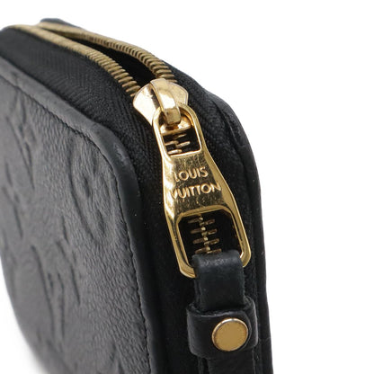 Louis Vuitton Monogram Empreinte Zippy Coin Purse Small Noir Black — view 4