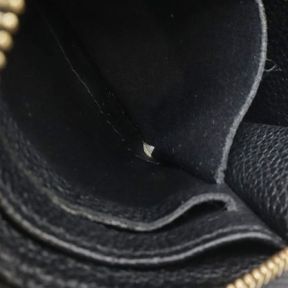 Louis Vuitton Monogram Empreinte Zippy Coin Purse Small Noir Black — view 7