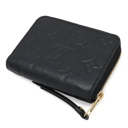 Louis Vuitton Monogram Empreinte Zippy Coin Purse Small Noir Black — view 2