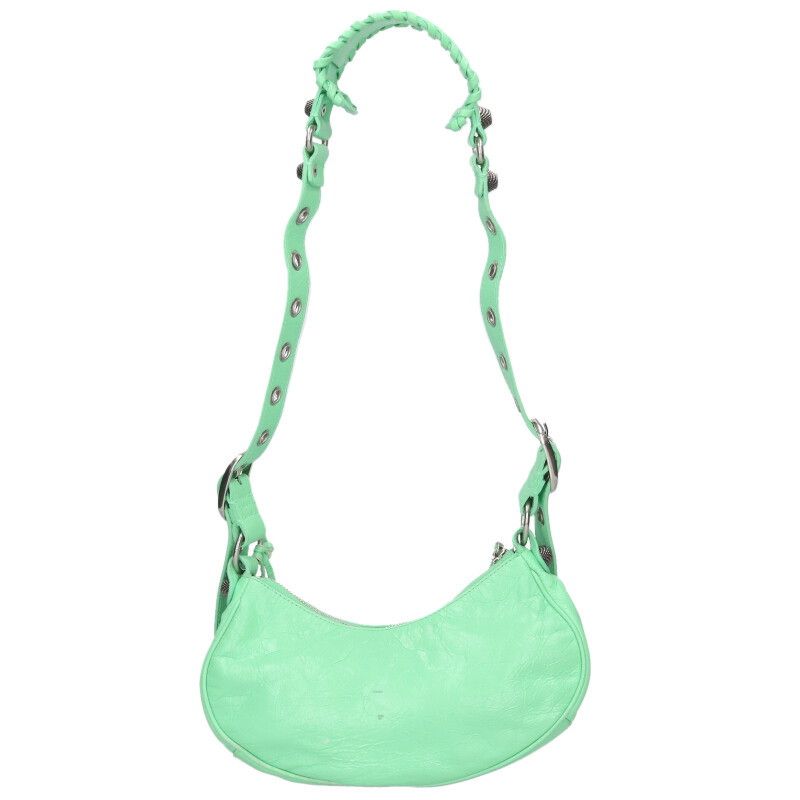 Balenciaga Le Cagole XS le Heart Leather Shoulder Bag with Mirror XS — view 2