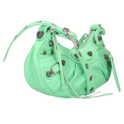 Balenciaga Le Cagole XS le Heart Leather Shoulder Bag with Mirror XS