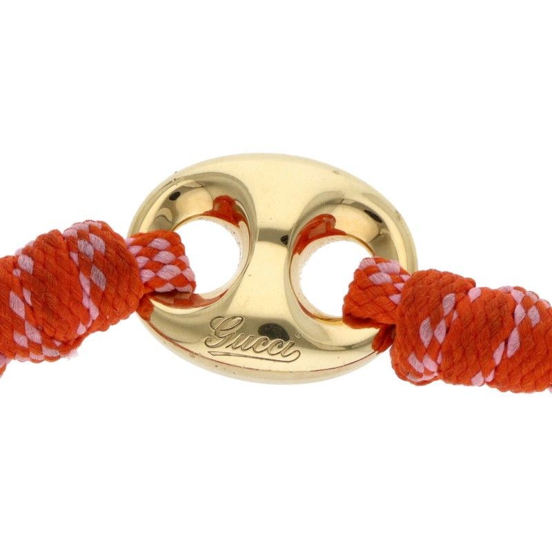 Gucci Marina Chain Fabric Bracelet — view 3