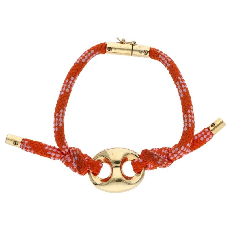 Gucci Marina Chain Fabric Bracelet — view 2