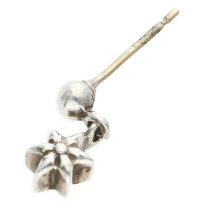 Chrome Hearts Tny Str Drp 1 Tie Nice Tardrop Silver Earrings — view 5