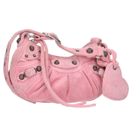 Balenciaga le Cagole XS Pile Shoulder Bag