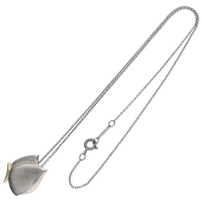 Tiffany & Co 18K Yellow Gold And Silver Butterfly Chain Necklace — view 2