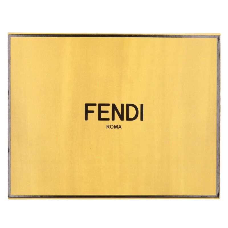 Fendi Logo Embossed Baguette Shoulder Bag — view 5