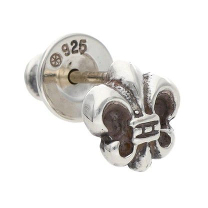 Chrome Hearts CO BS Flr BS Flare Stud Silver Earrings — view 5