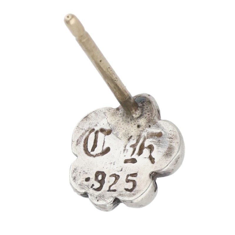 Chrome Hearts CO BS Flr BS Flare Stud Silver Earrings — view 3