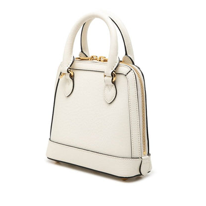 Gucci Adidas Horsebit 1955 2-Way Shoulder Bag White Black Leather — view 2