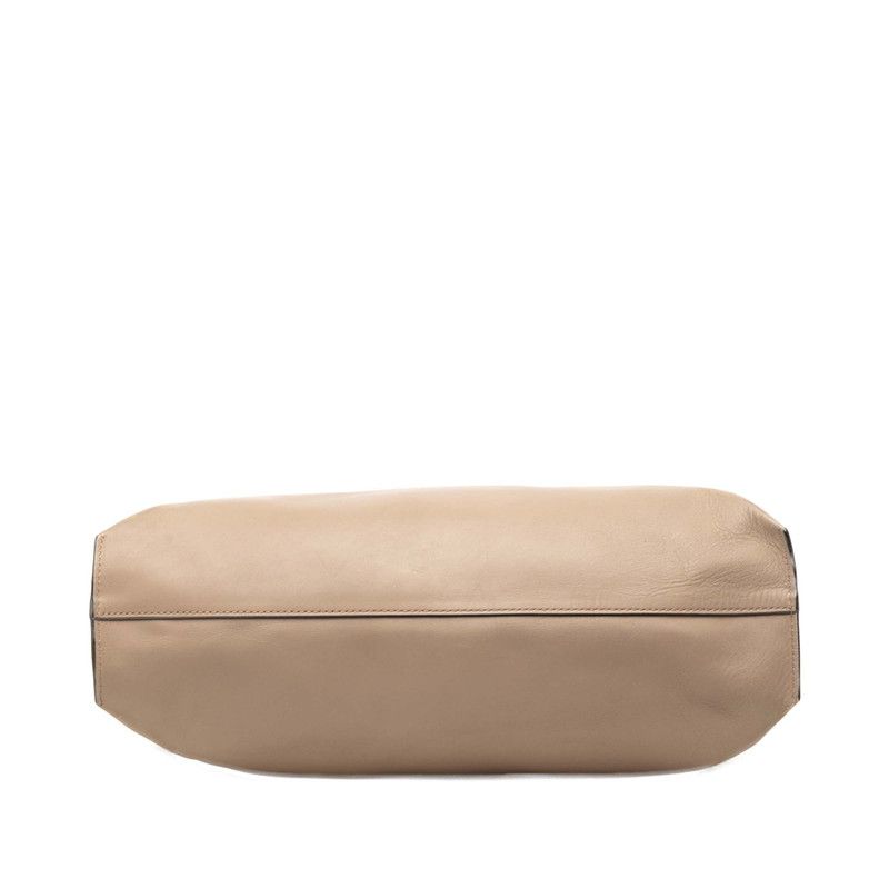 Loewe Anagram Lazo Tote Bag Beige Brown Leather — view 3