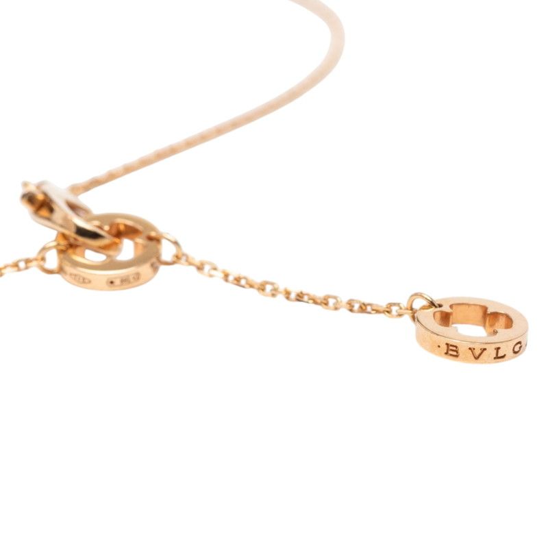 Bvlgari Fioreva Chain Pendant Diamond 18K Yellow Gold — view 5