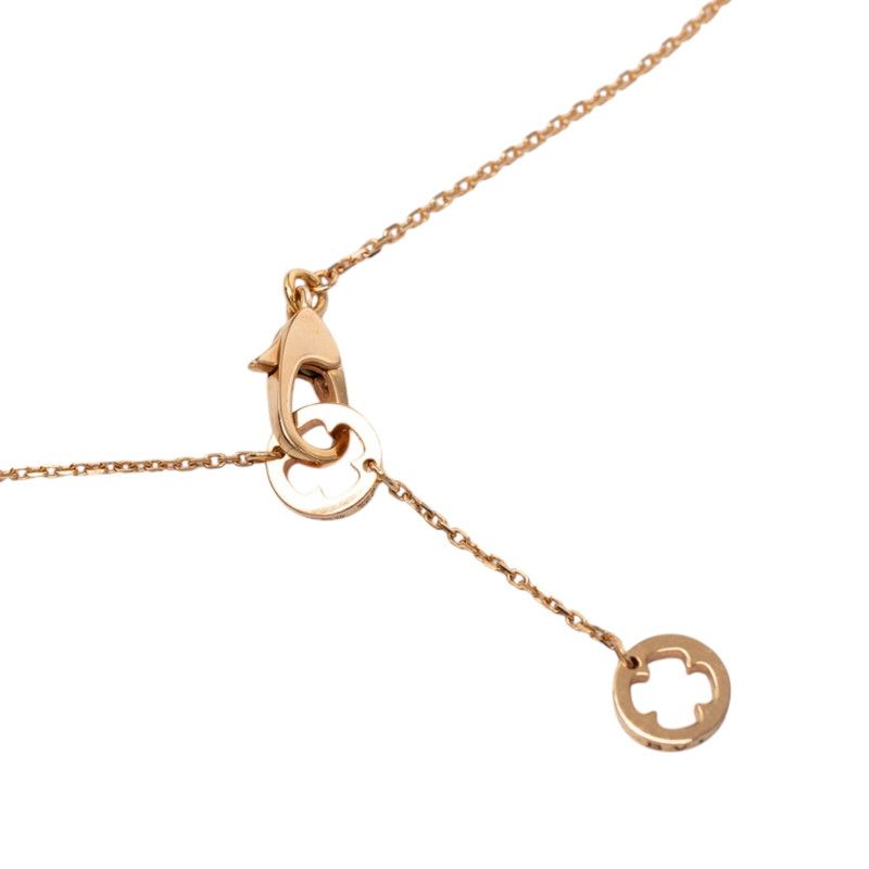 Bvlgari Fioreva Chain Pendant Diamond 18K Yellow Gold — view 4