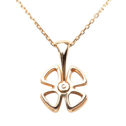 Bvlgari Fioreva Chain Pendant Diamond 18K Yellow Gold — view 2