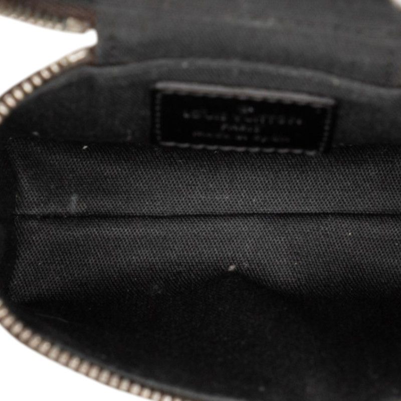 Louis Vuitton Monogram Glace Ray Waist Pouch Case Brown Leather — view 4