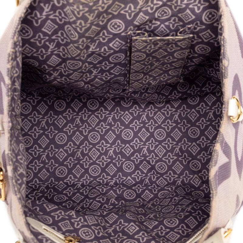 Louis Vuitton Monogram Taisienne PM Tote Shoulder Bag Lila Purple Canvas Leather — view 5