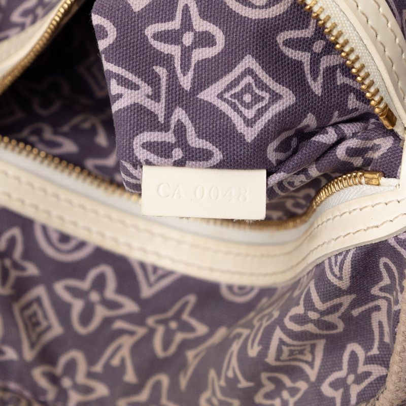 Louis Vuitton Monogram Taisienne PM Tote Shoulder Bag Lila Purple Canvas Leather — view 7