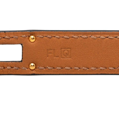Hermes Mini Kelly Double Tour Bracelet M Black Brown Swift — view 5