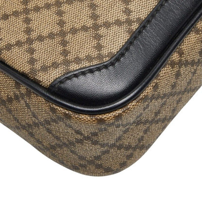 Gucci Diamante Clutch Beige Black Leather — view 6