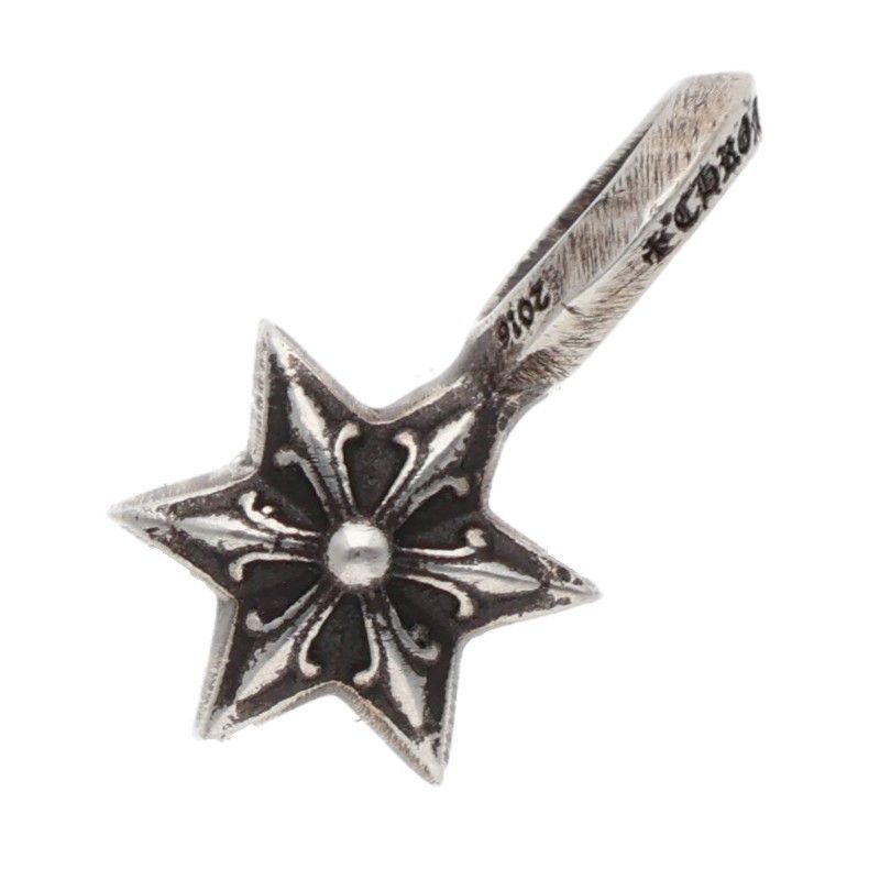 Chrome Hearts Stack Star V2 Charm Silver Pendant