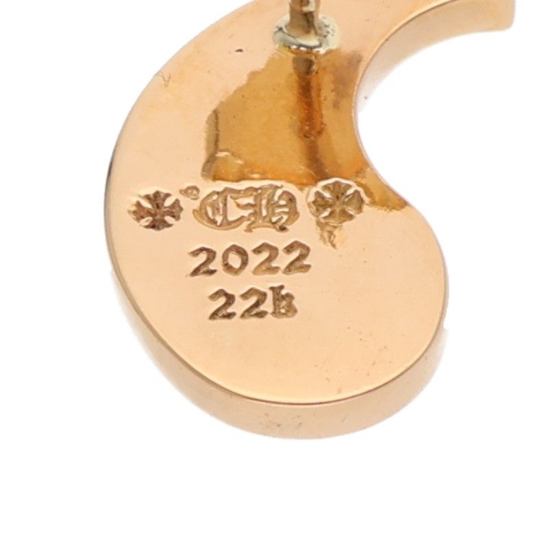 Chrome Hearts Yin Yang Gold Earrings — view 3