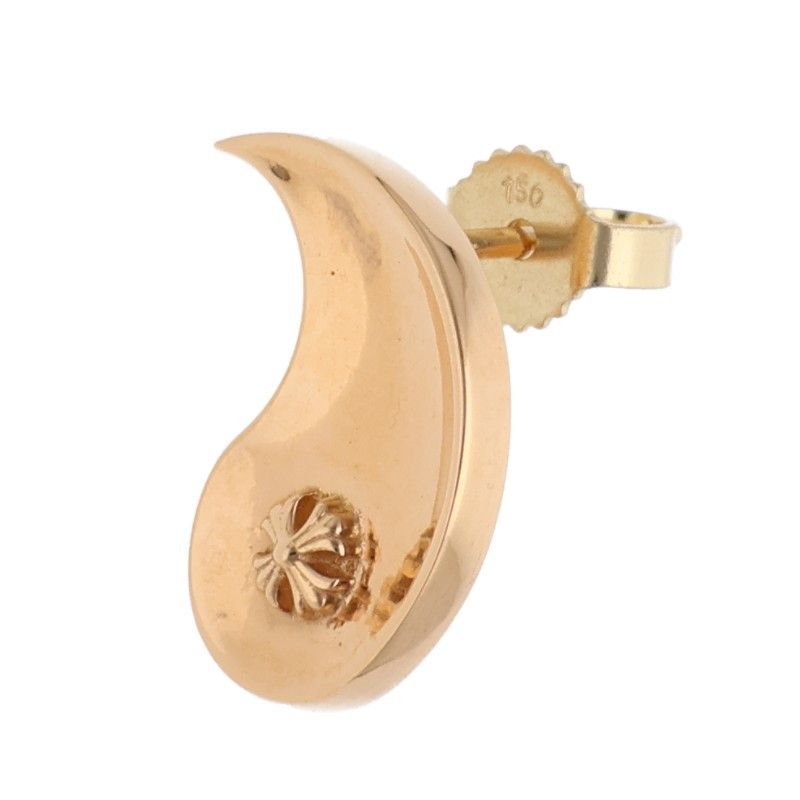 Chrome Hearts Yin Yang Gold Earrings