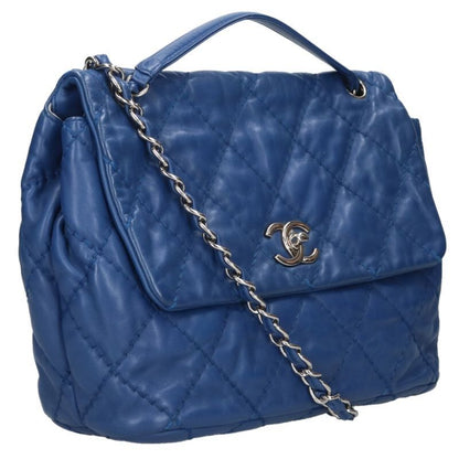 Chanel Quilted Lambskin Chain Shoulder Bag