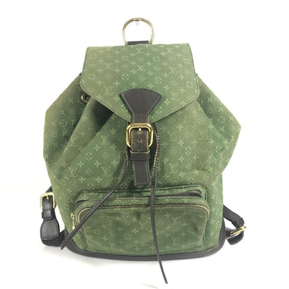 Louis Vuitton Backpack Montsouris GM Monogram Mini Canvas Khaki