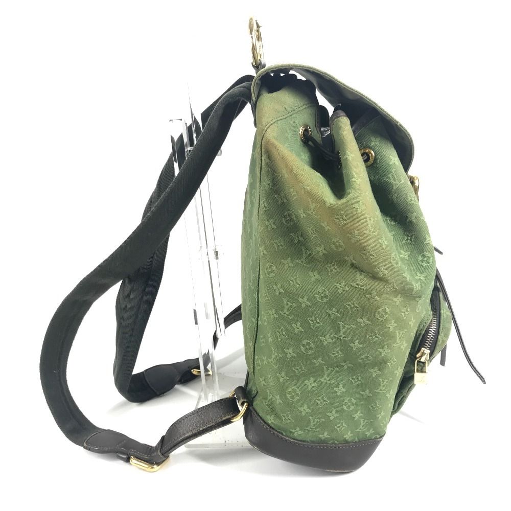 Louis Vuitton Backpack Montsouris GM Monogram Mini Canvas Khaki — view 5