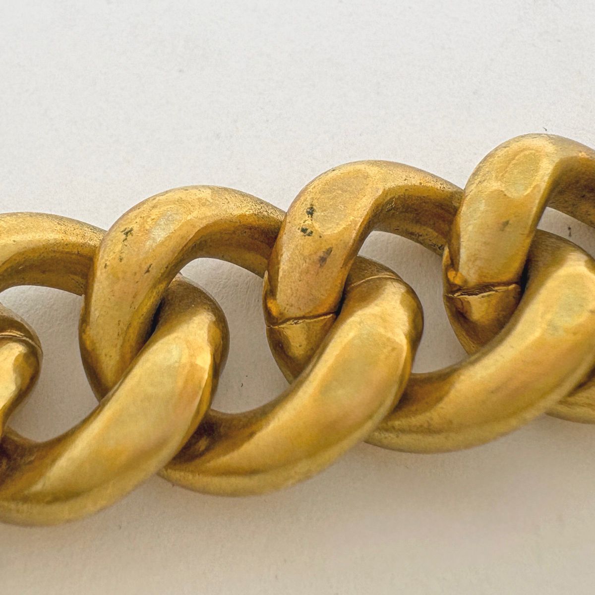 Chanel CC Logo Chain Necklace Turnlock Gold Plated — view 4